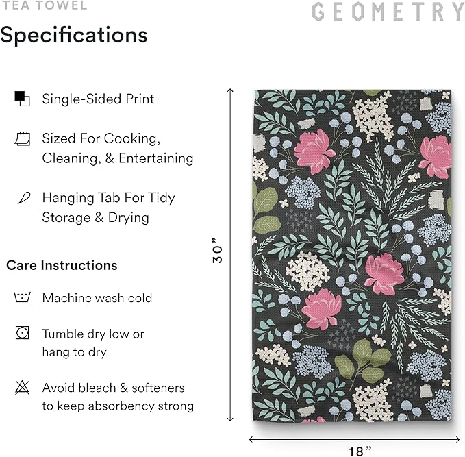 GEOMETRY Kitchen Tea Towels