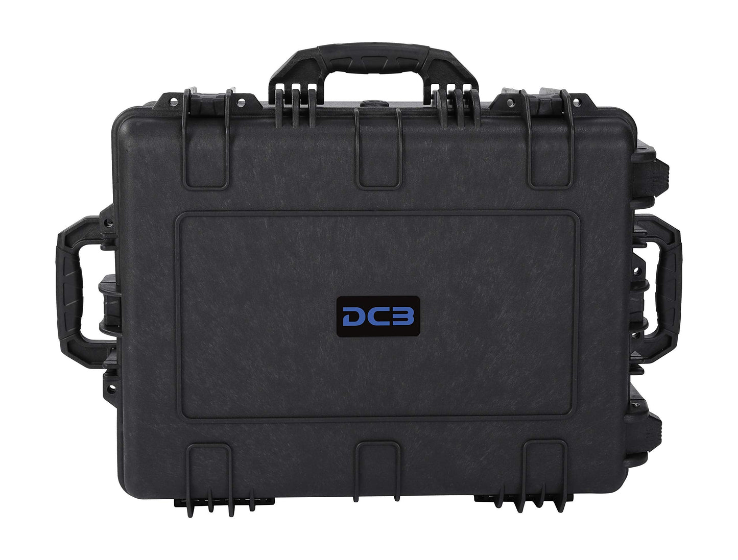 DCB Cases - Element 6104F | 24 x 19 x 11 Ext Dim | IP67 Waterproof | Pluck Foam Insert | Telescoping Handle | Rubberized Grips | Resin-Reinforced Injection Molded Plastic | 4 Latch Lid Close | Wheels