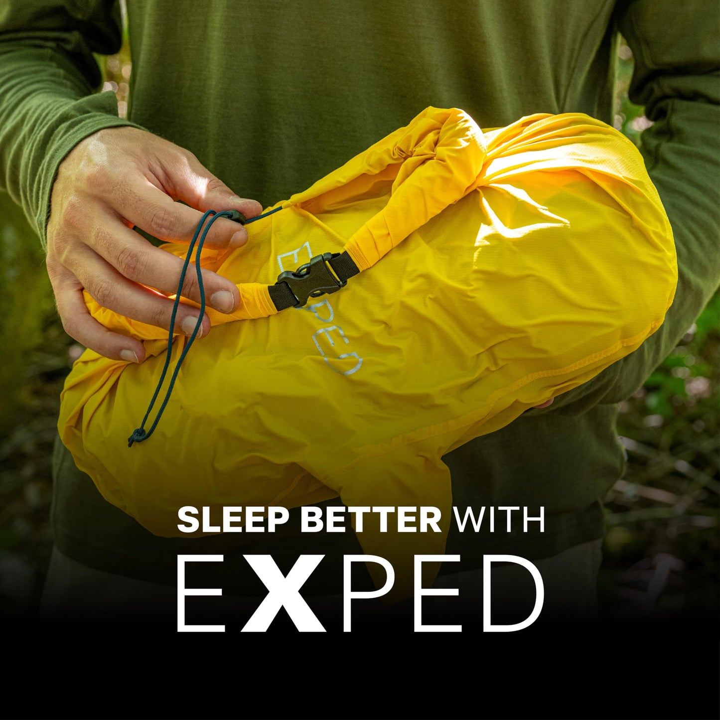Exped Versaluxe Sleeping Pad – Backpacking & Car Camping Air Mat with Removable Machine Washable Cover, R-Value 2.4, 3-Season, Lightweight, Includes Pump Bag, Grey Goose, LW