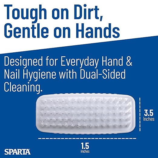 SPARTA 3623900 Plastic Hand Brush, Nail Brush