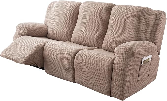Genina Recliner Cover Stretch Couch Covers, Sofa slipcover