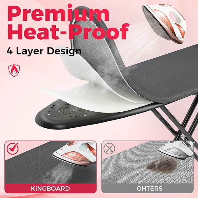 APEXCHASER Ironing Board, Compact Iron Board