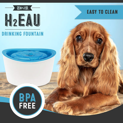 Zeus H2EAU Dog Water Drinking Fountain