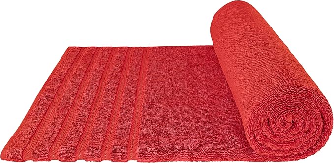 American Soft Linen 35x70 Jumbo Large Bath Towel, 600 GSM 100% Cotton Turkish