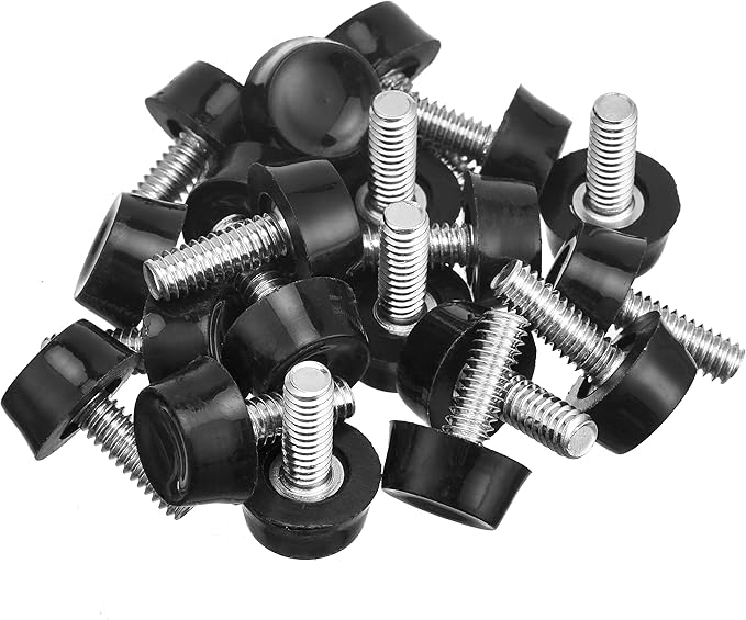1/4-20" UNC Thread Adjustable Furniture Levelers Screw in Threaded 20 Pcs