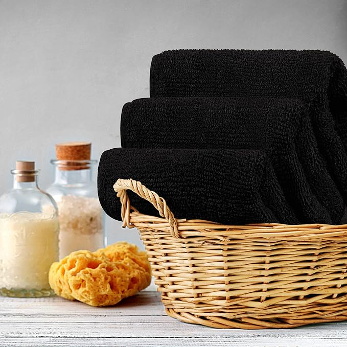 Utopia Towels Wash Cloths Set, 12 by 12 Inches, 100% Cotton Ring Spun, Highly