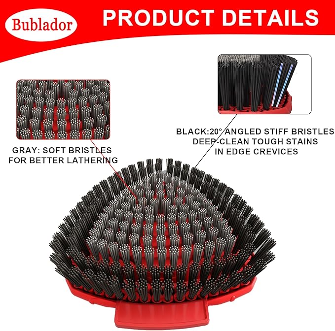 Scrubber Mop Replace Head Compatible