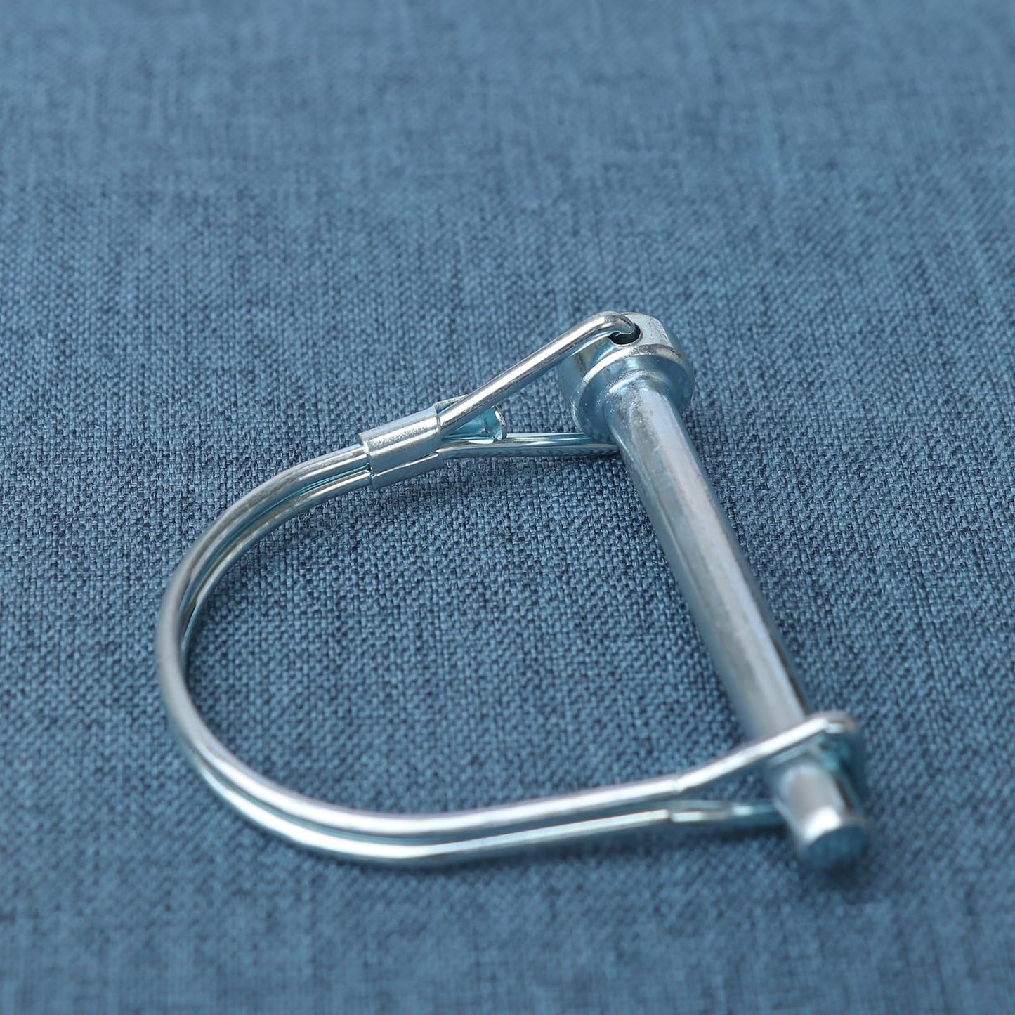 Trailer Coupler Pin, 4PCS Tivnhuils Hitch Pin Safety Coupler Pin, Zinc Plated Carbon Steel Trailer Pin Hardware Pins , 1/4" x 2.16", Small