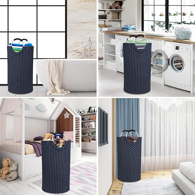 Dalykate Extra Large Laundry Basket 115L Collapsible Oxford Fabric Laundry