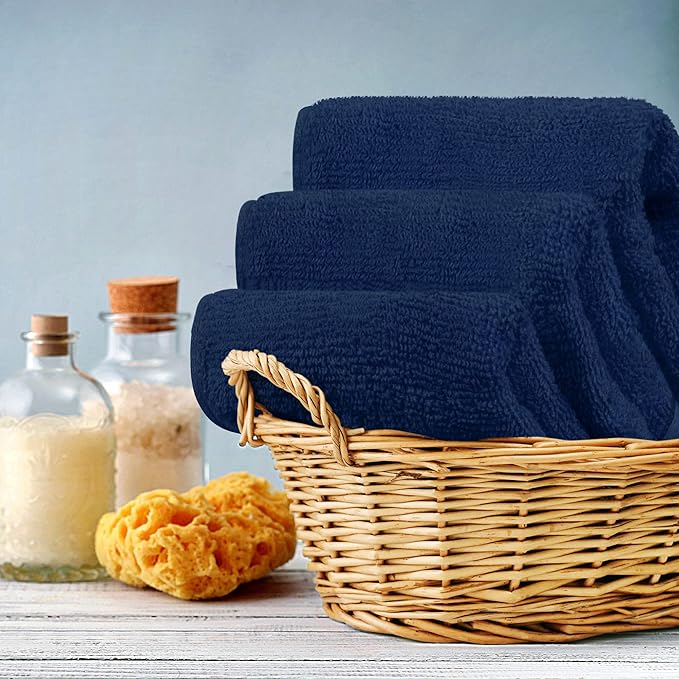 Utopia Towels Wash Cloths Set, 12 by 12 Inches, 100% Cotton Ring Spun, Highly