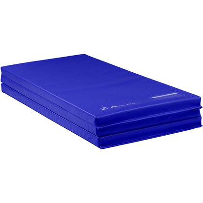 Z Athletic Folding Mat for Gymnastics, Tumbling, Cheerleading, and More, 4 Ft x 6 Ft x 2 In