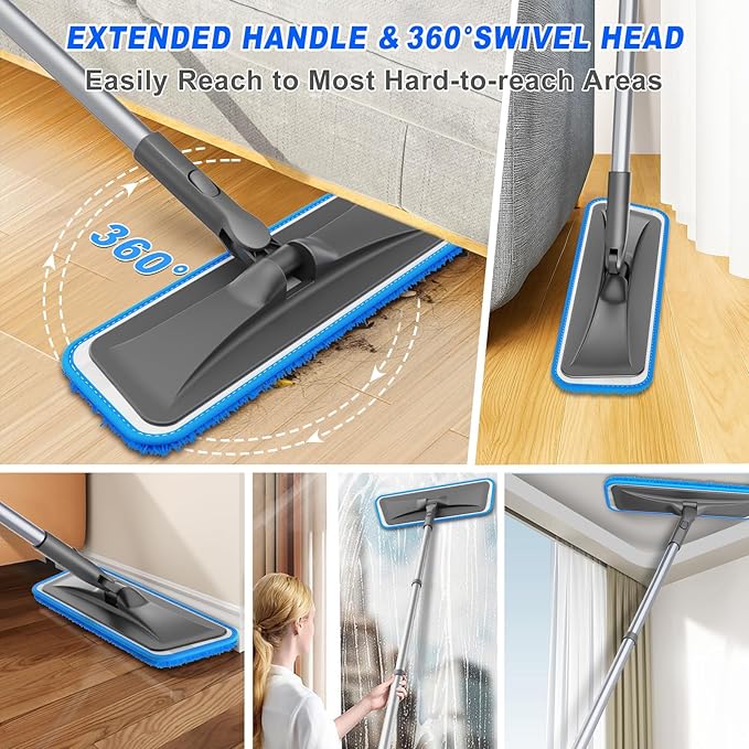 Microfiber Mops for Hardwood Floor Cleaning