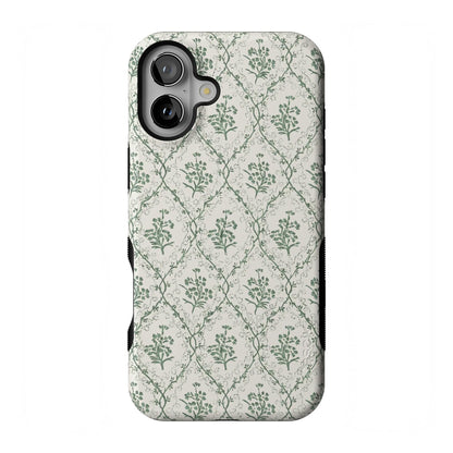 Casely iPhone 16 Plus Case | Blue Stripes | Sunday Best | Compatible with MagSafe | Bold Protective Design