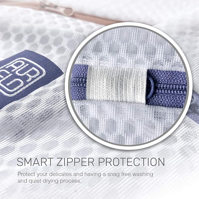 Mesh Laundry Bags for Delicates – 2 XLarge Durable Net