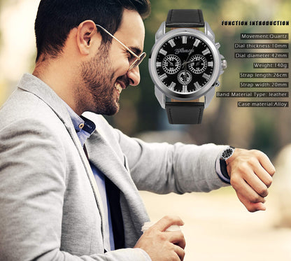BSTcentelha Men Gift Set Wrist Watch Belt Keychain Sunglasses Mens Gift Father's Day Valentine's Day Gift Wedding Christmas Boyfriend Gift Set（SetA）