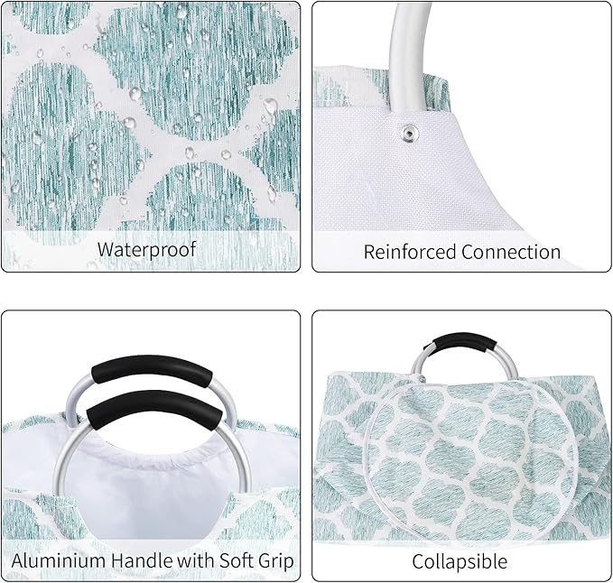 Dalykate Extra Large Laundry Basket 115L Collapsible Oxford Fabric Laundry