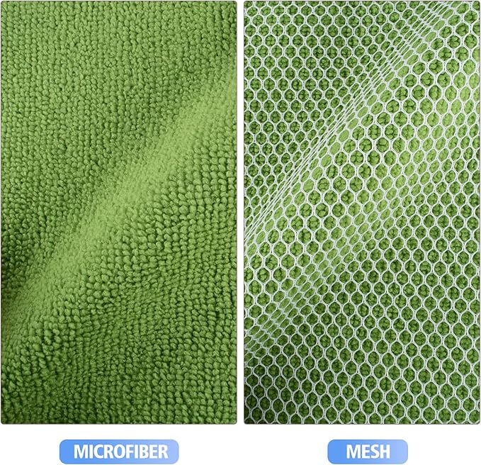 KinHwa Kitchen Washcloths for Dishes Absorbent Microfiber Dish Cloths Quick Dry