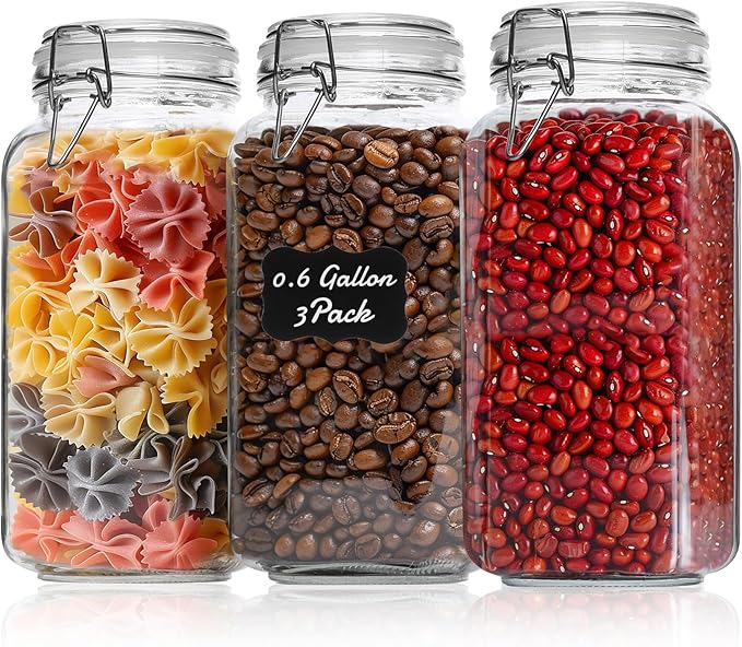 ComSaf Airtight Glass Jars