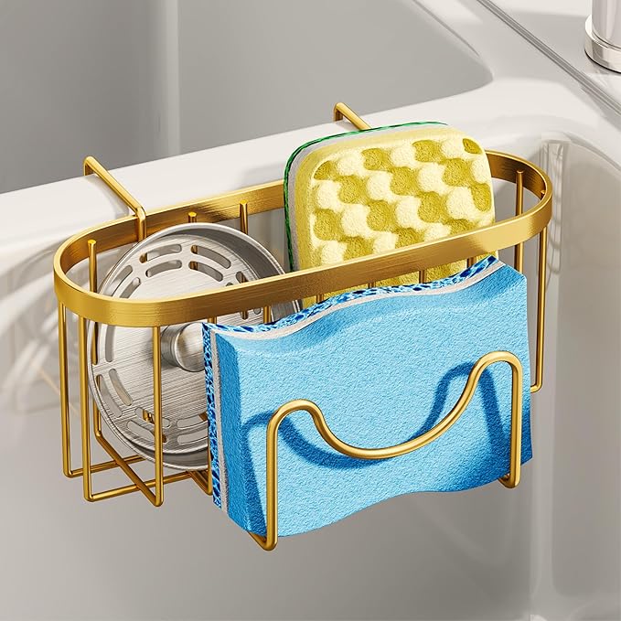 SWTYMIKI Sponge Holder for Kitchen Sink