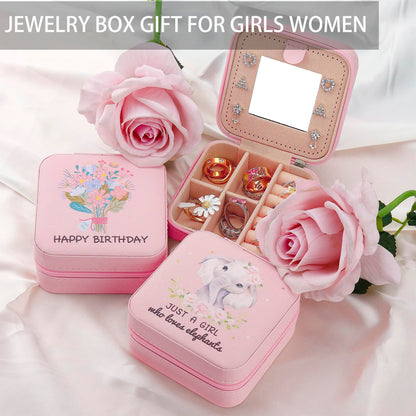 Haoze Sloth Gifts Jewelry Box for Women, Small Travel Jewelry Case Jewelry Holder Organizer Jewelry Box for Lover Gifts(Sloth)