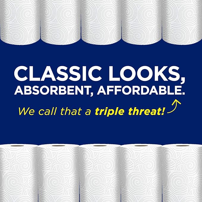 Sparkle Pick-A-Size Paper Towels, 6 Rolls = 11 Regular Rolls, Everyday Value