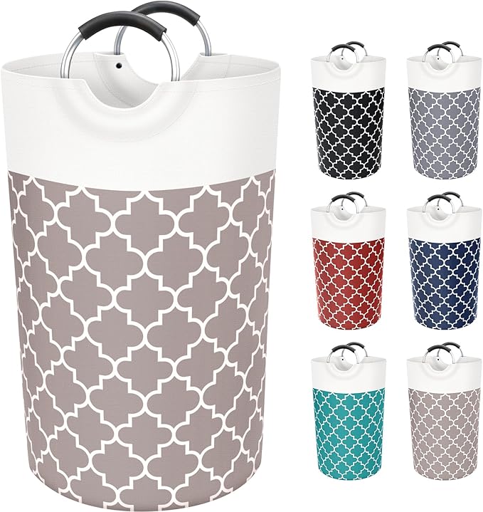 Large Laundry Basket Laundry Hamper Bag Washing Bin Clothes Bag Collapsible Tall