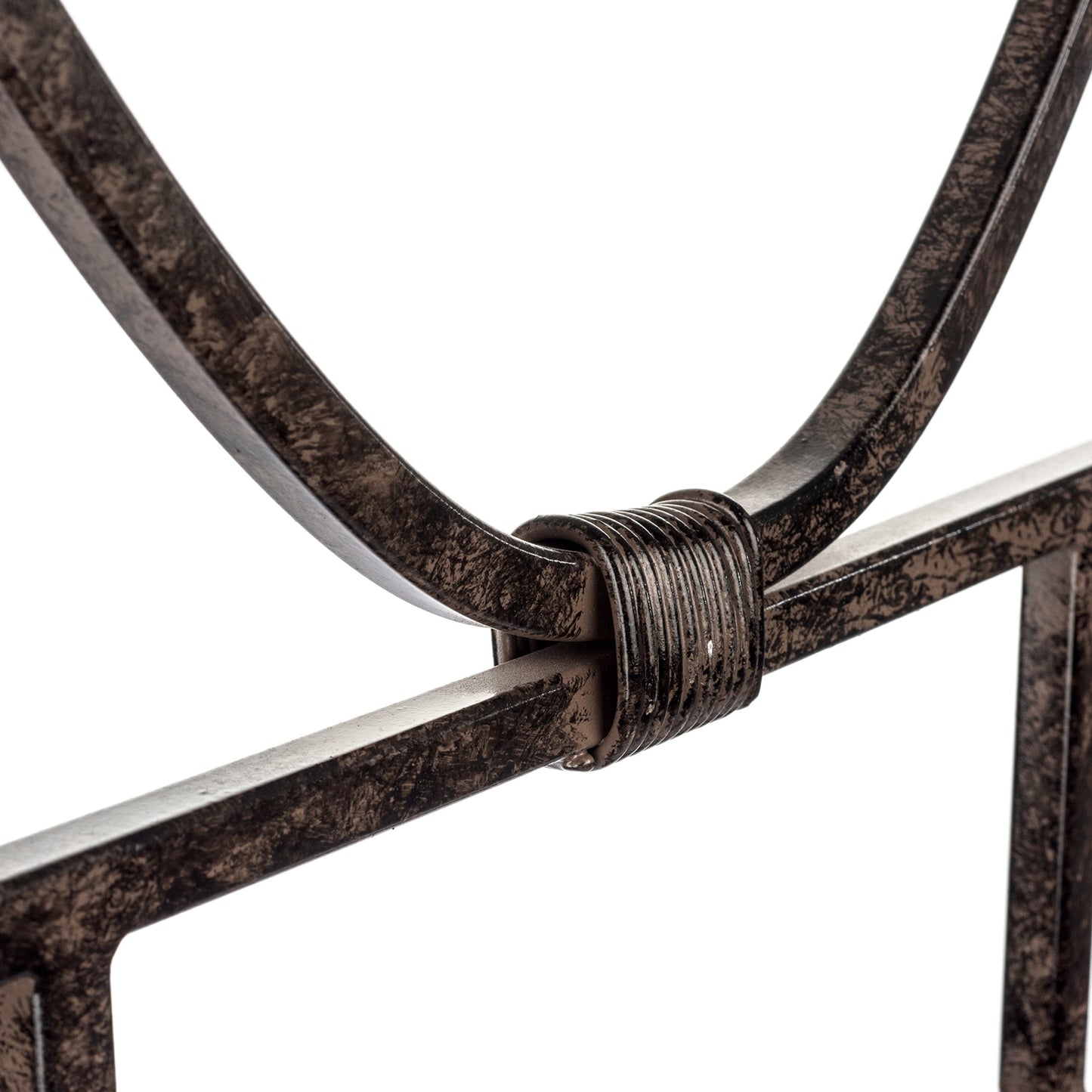 H Potter Bell Garden Trellis 67" Installed Height — 26-Lb Heavy Duty Iron Climbing Trellis with Decorative Bells — 79" Overall with Ground Spikes, Freestanding Outdoor Trellis