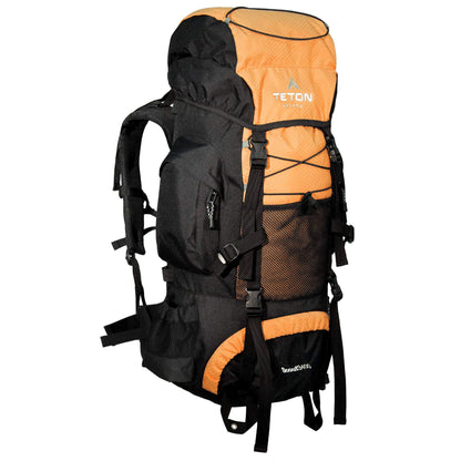 TETON 55L Scout Internal Frame Backpack for Hiking, Camping, Backpacking, Rain Cover Included