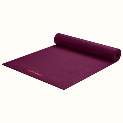 Retrospec Pismo Yoga Mat w/Nylon Strap for Men & Women - Non Slip Exercise Mat for Yoga, Pilates, Stretching, Floor & Fitness Workouts, .5mm Thick, Easy to Clean