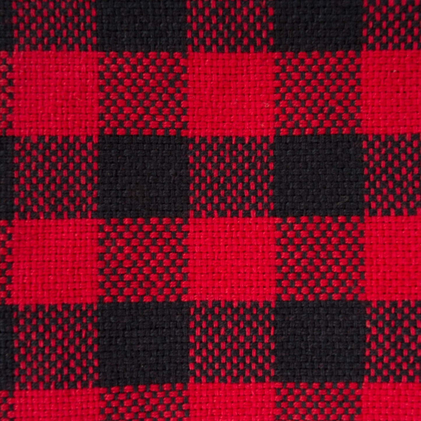 DII Buffalo Check Kitchen Collection, Classic Farmhouse Dishtowel Set, 18x28, Red & Black, 6 Piece