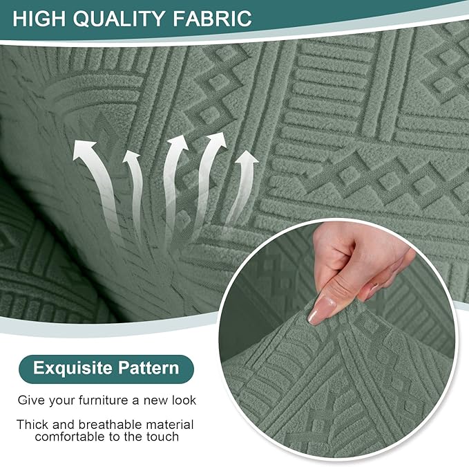 Ruaozz Loveseat Recliner Covers