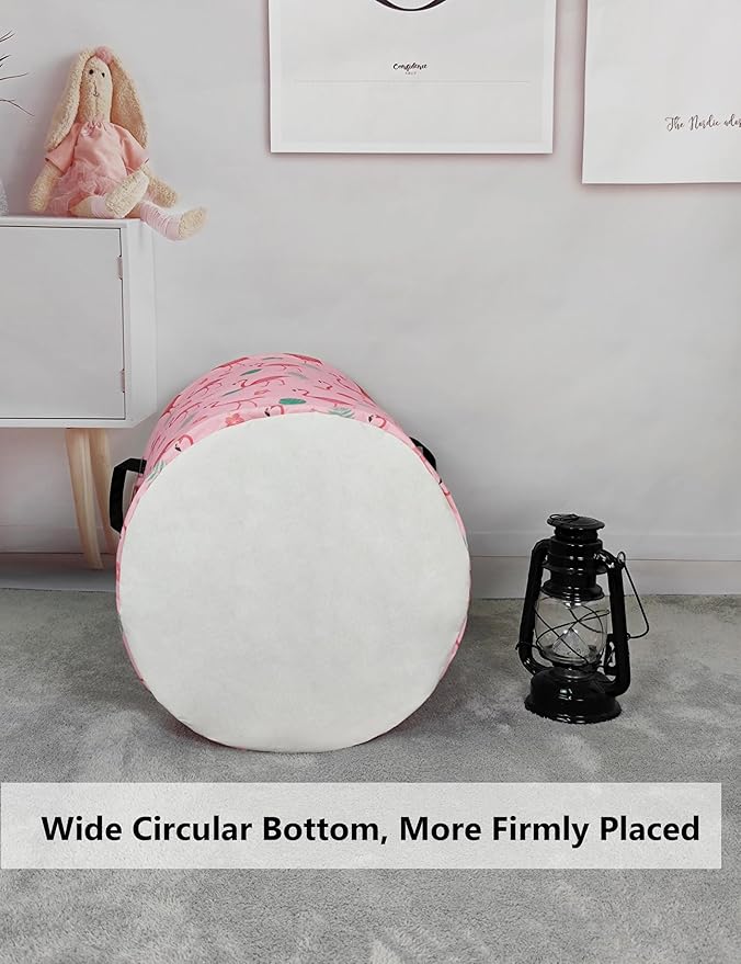 QUEENLALA Large Storage Basket, Laundry Hamper/Bathroom/Home Decor/Collapsible