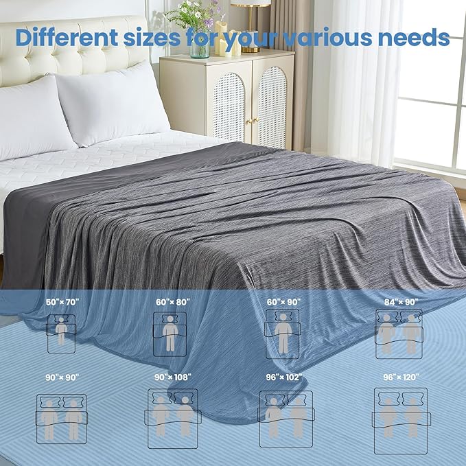 OIGAE Cooling Blanket for Hot Sleepers