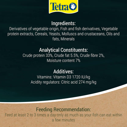 Tetra Koi Pond Fish Food Sticks 1.1kg - biologically balanced for koi fish
