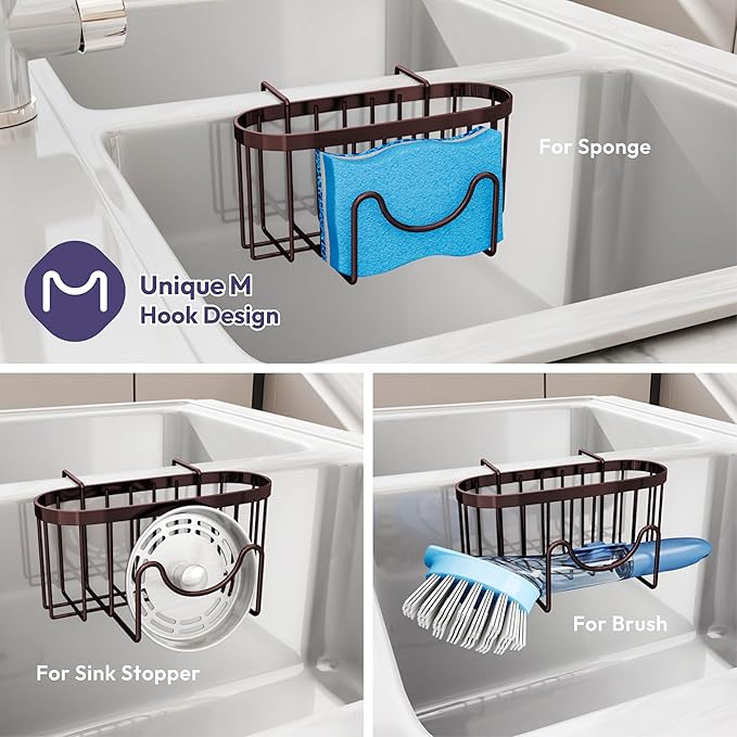 SWTYMIKI Sponge Holder for Kitchen Sink