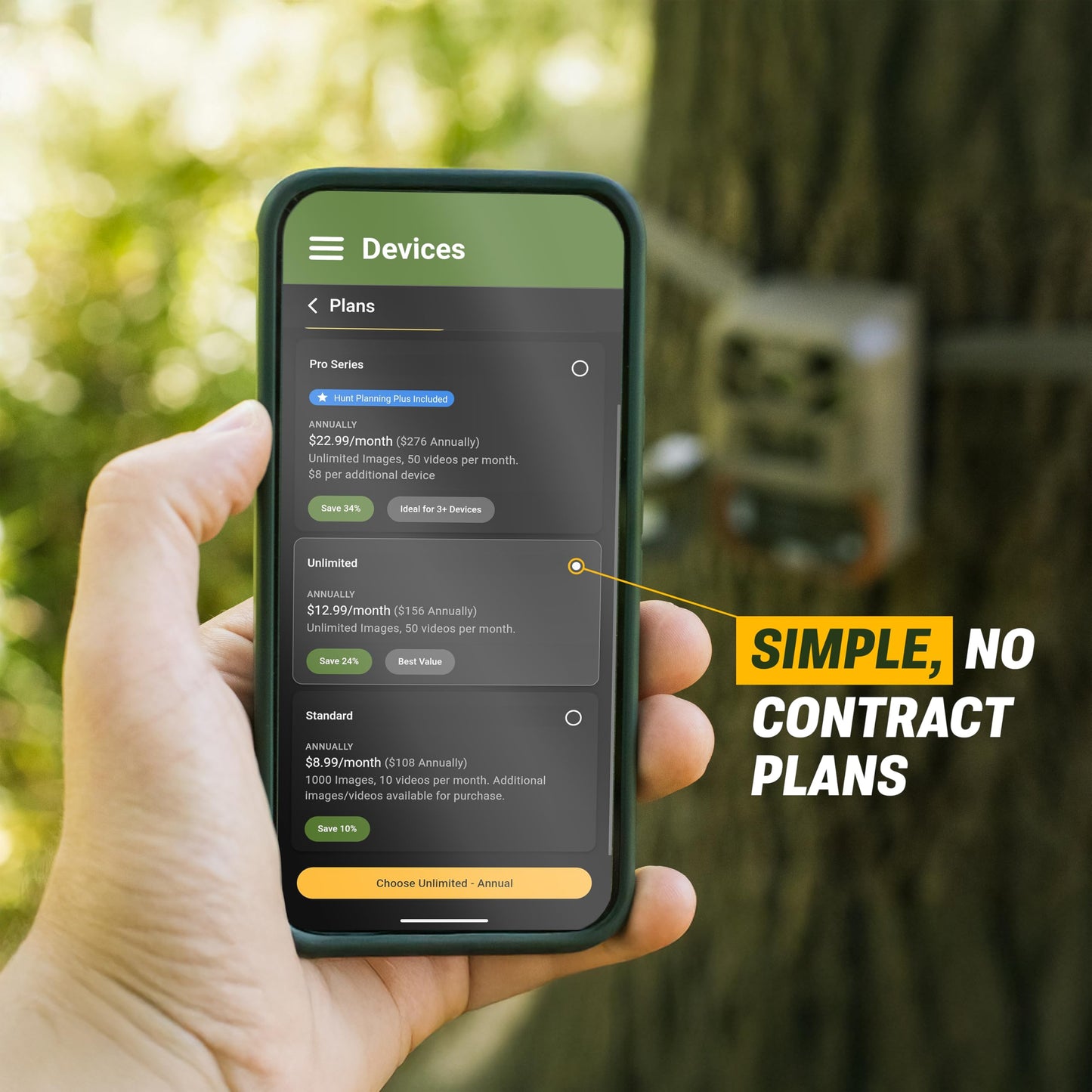 Moultrie Edge 2 Pro Cellular Trail Camera - Auto Connect Nationwide 4G LTE - On Demand 40MP Photo - 1440P Video with HD Audio - Ai False Trigger Elimination - 100 Ft Detection Range - No-Glow Flash