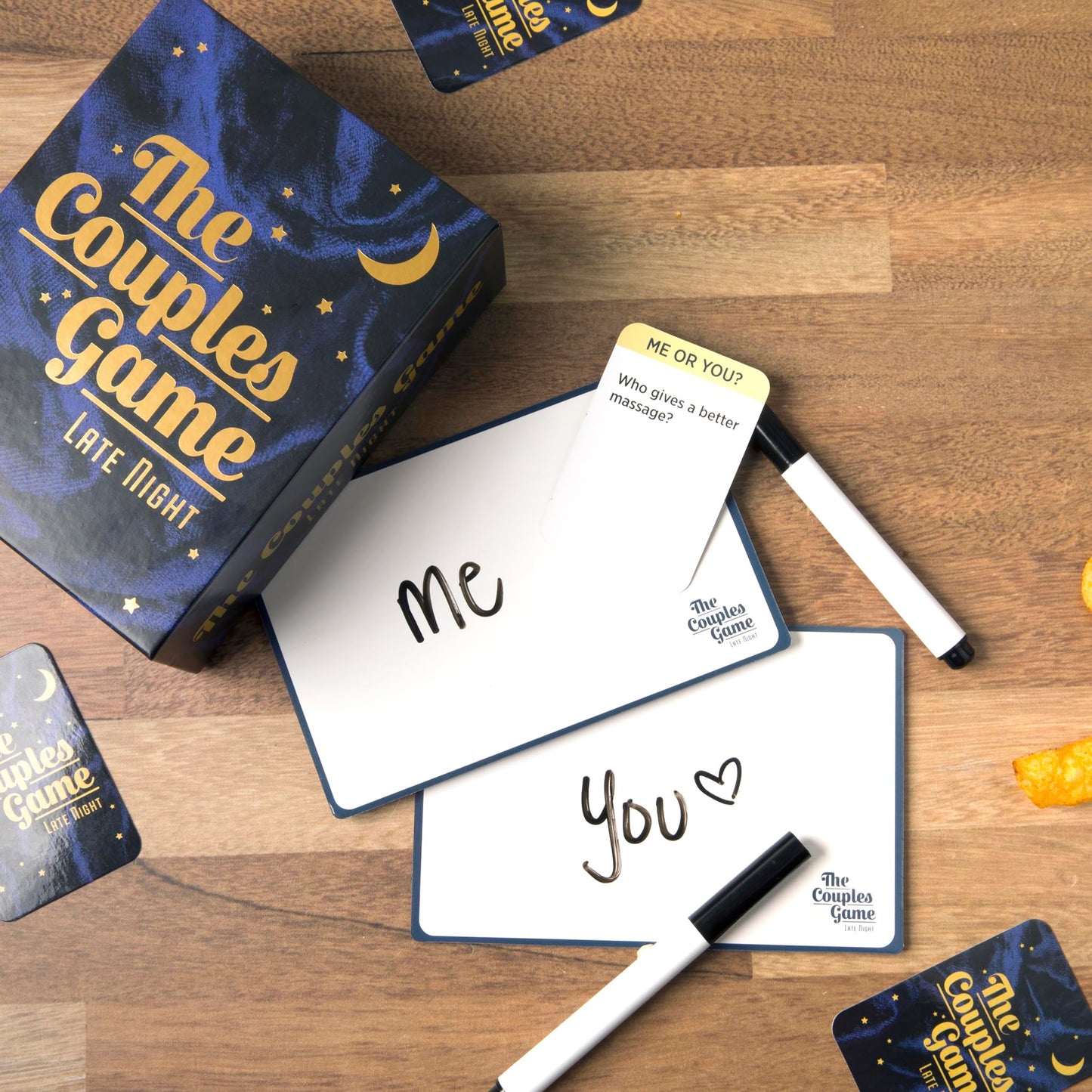 The Couples Game Late Night [Fun Adult Card Game for Date Nights | Romantic Couples Gift for Him or Her | 150 Questions for 2 Players | Perfect For Anniversary, Engagement, Valentine's Gift]