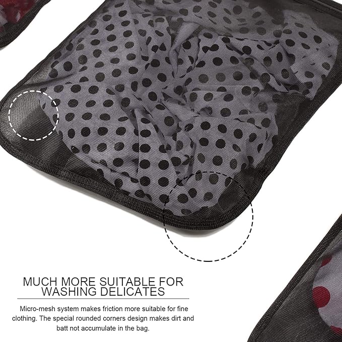 TENRAI Delicates Laundry Bags, Bra Fine Mesh Wash Bag