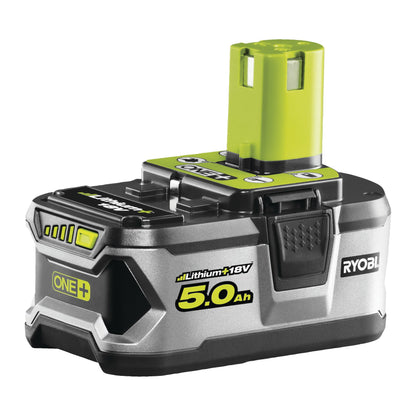Ryobi RB18L50 ONE+ Lithium+ 5.0Ah Battery, 18 V
