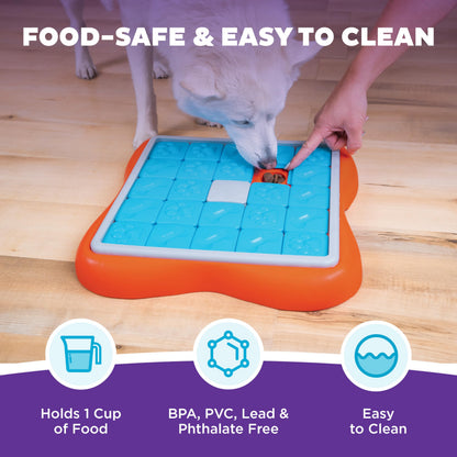 Nina Ottosson by Outward Hound Challenge Slider Interactive Treat Puzzle Dog Toy, Advanced