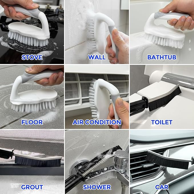 Scrub Brush - 6 Pack, Scrub Brushes