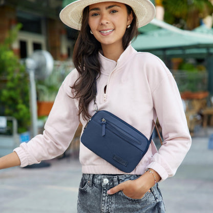 Travelon: Anti-Theft Metro Convertible Small Crossbody Bag