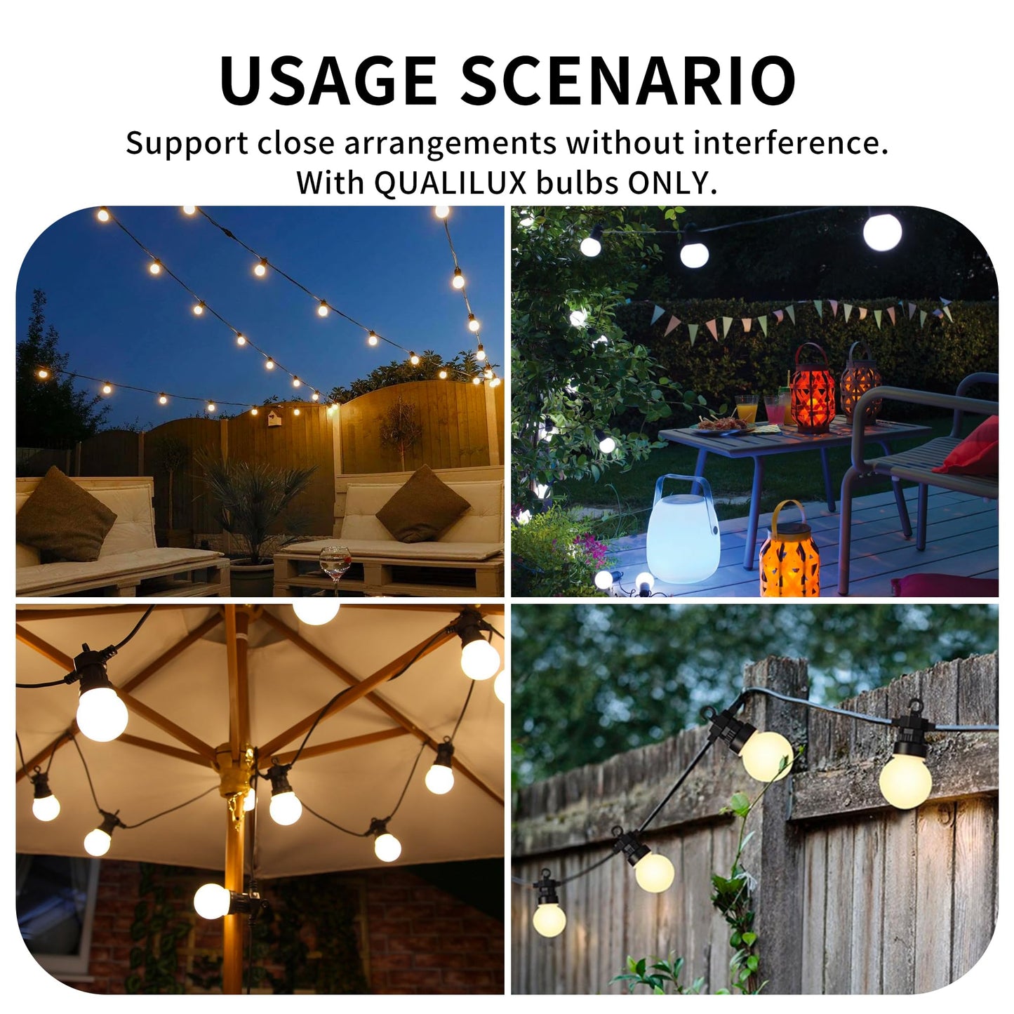 Dusk to Dawn Light Bulbs, Auto On/Off Light Sensing LED Bulbs Outdoor, Vintage Amber, Edison ST19 2-Pack, 6.5W 700LM 60W Equivalent, HQ-H027