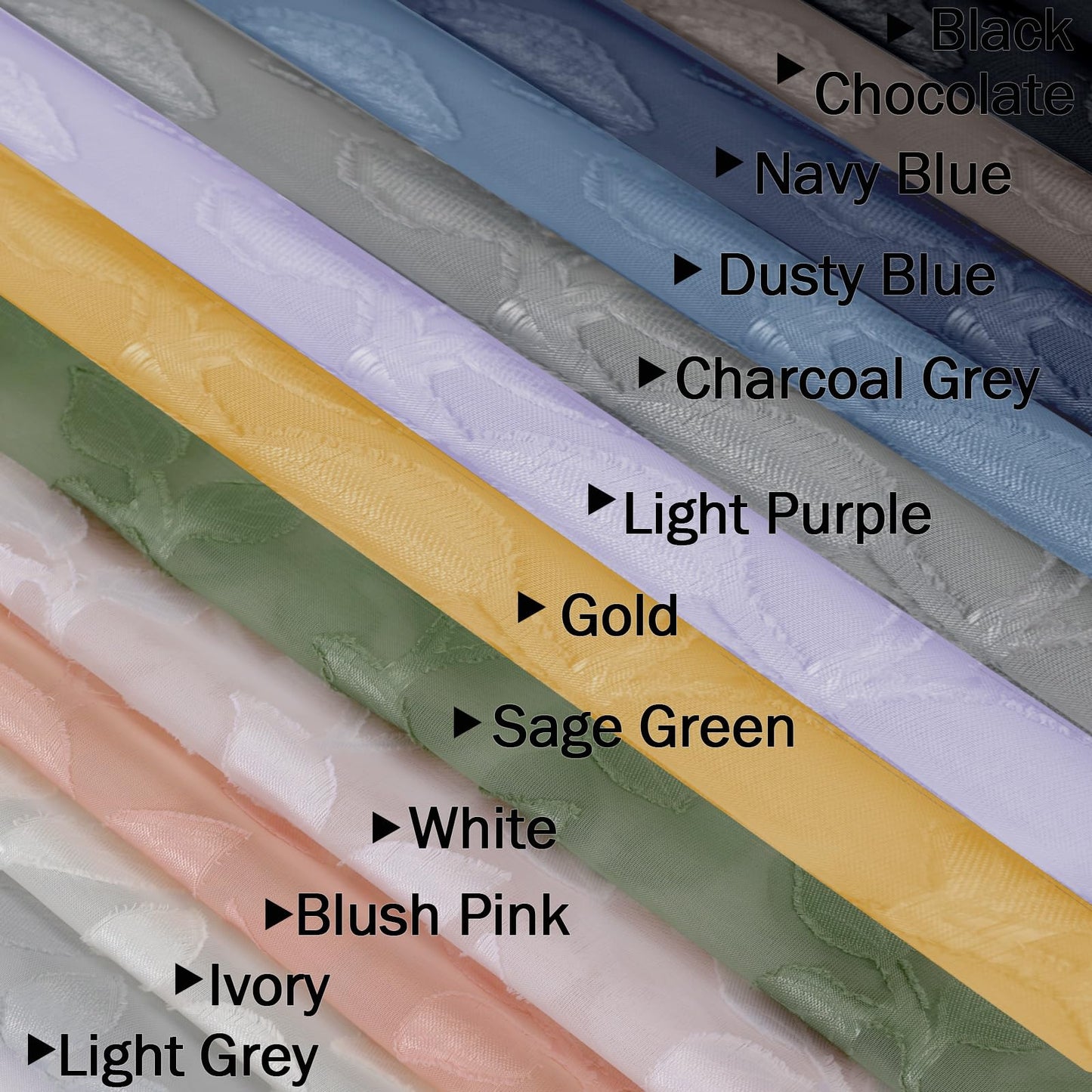 Chyhomenyc Ivory Sheer Curtains 84 Inch Length 2 Panels Set, Light Filtering Tufted Textured Soft Airy Rod Pocket Gentle Leaf Window Treatment Drapes for Bedroom Living Room, 42" Wx84 L, 2PCS
