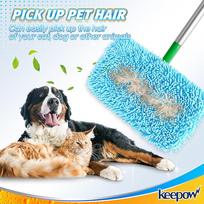 KEEPOW Wet Pads Refill for Swiffer Sweeper Mop and Sweep & Mop Deluxe
