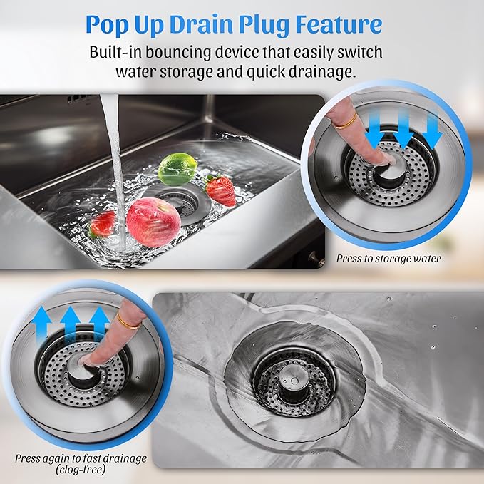 NinjaTiger Kitchen Sink Drain Strainer