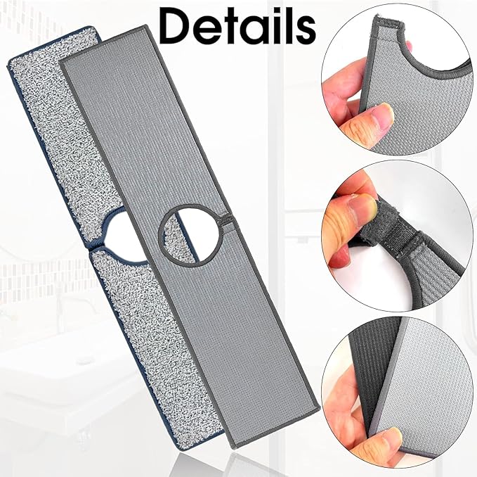 Bimkole 2 PCS Faucet Absorbent Mat, Kitchen Faucet Sink Splash Guard Wraparound