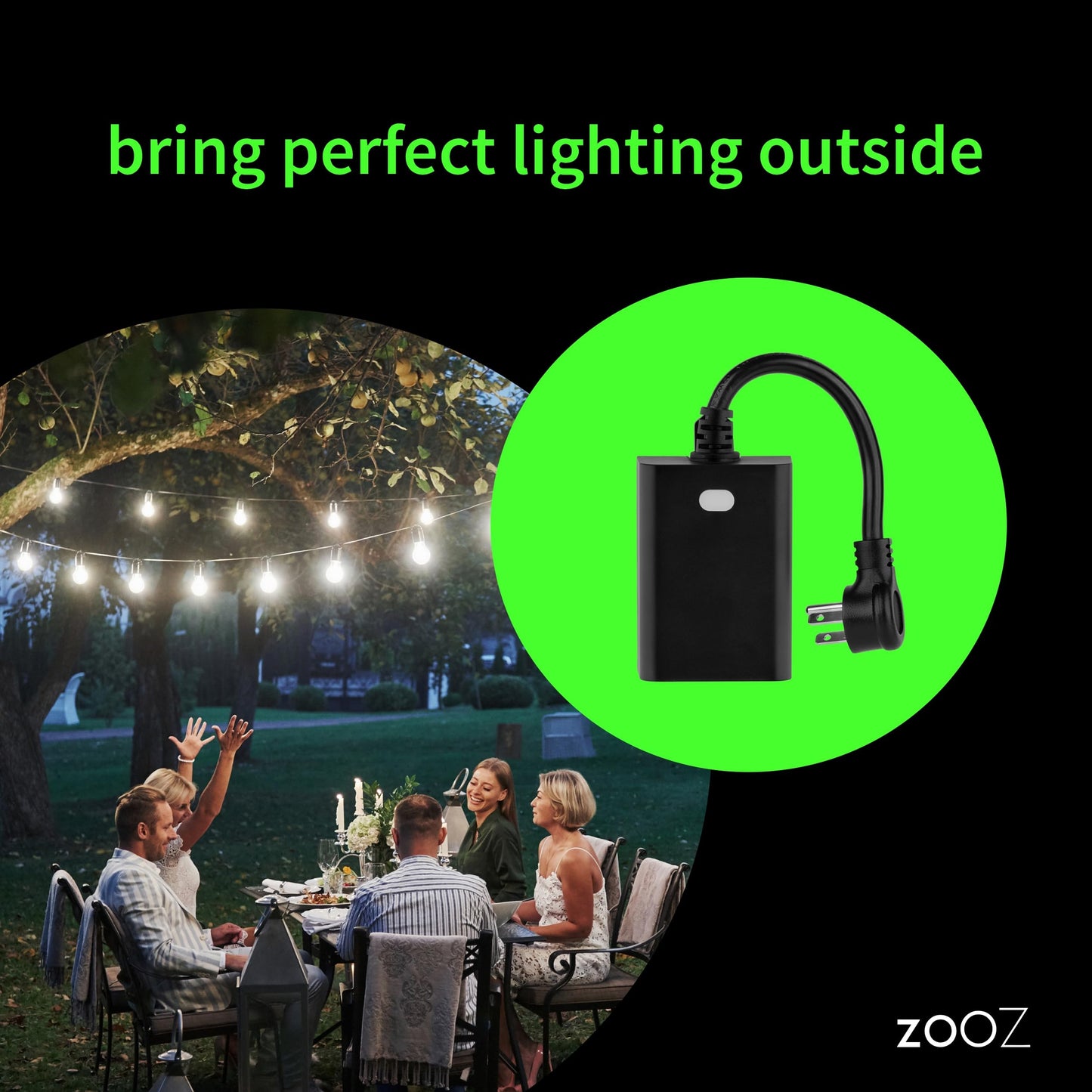 Zooz 800 Series Z-Wave Long Range Smart Plug ZEN04 800LR | Hub Required | Works with the Z-Box Hub, Home Assistant, and Hubitat