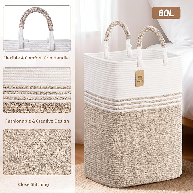 Laundry Basket Hamper, Blanket Storage, Dirty Clothes Hamper