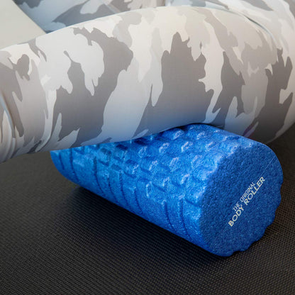 High Density Foam Roller Massager for Deep Tissue Massage of The Back and Leg Muscles - Self Myofascial Release of Painful Trigger Point Muscle Adhesions - 13" Turquoise